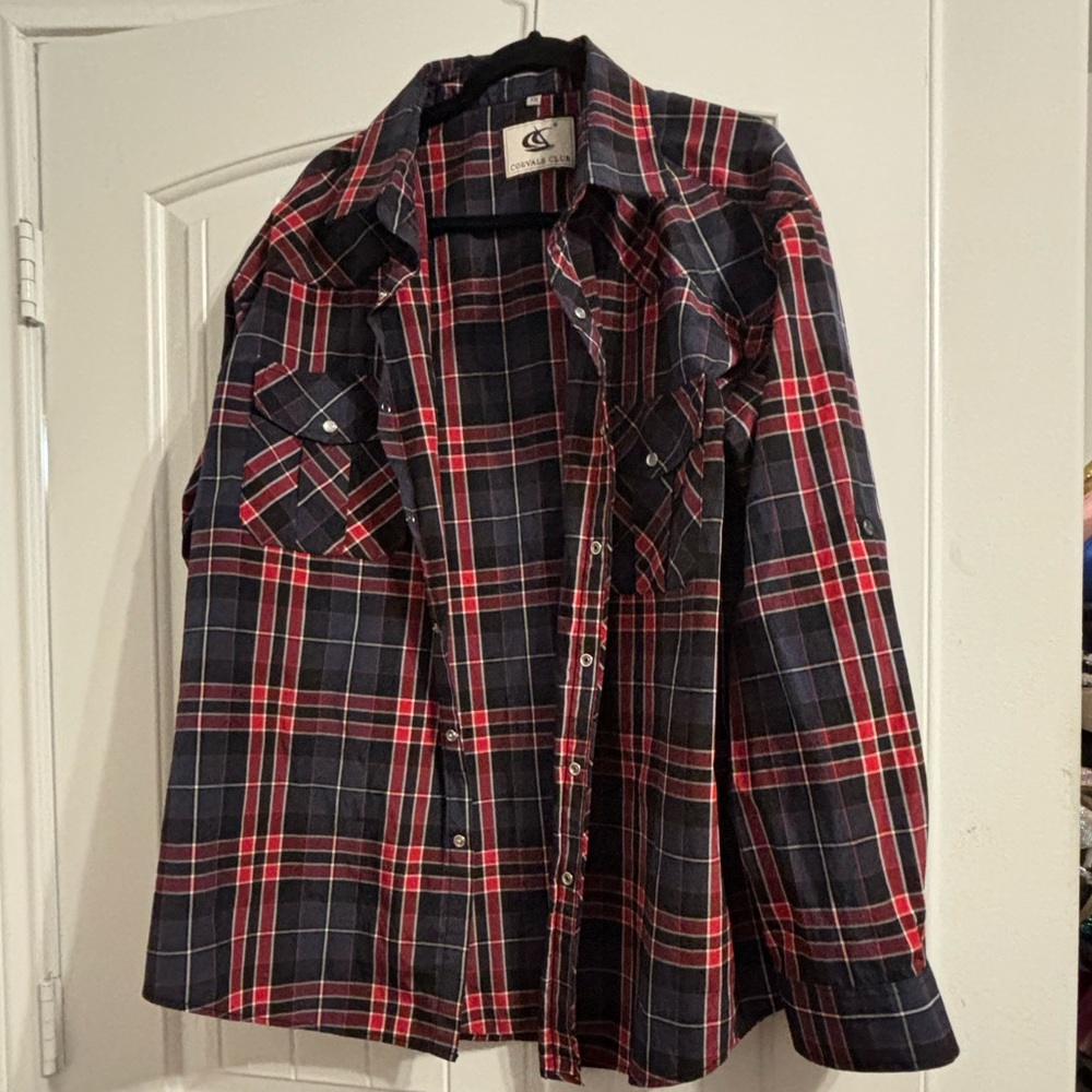 Plaid Button Up
